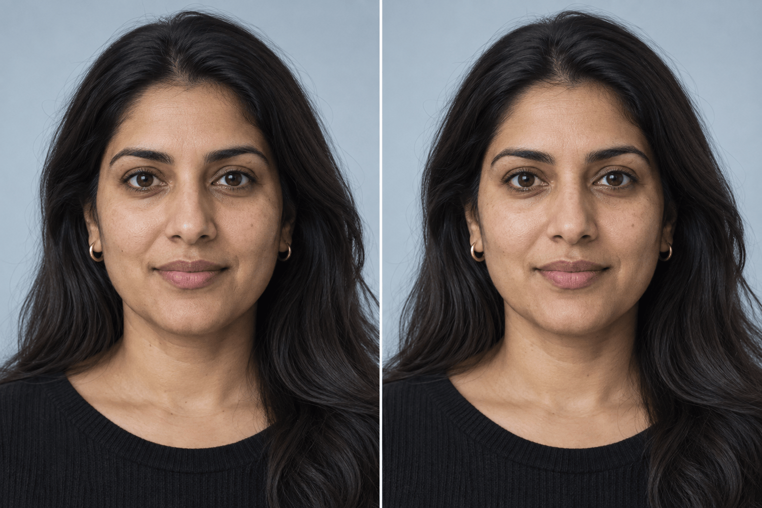 Nose shape editor narrow nostrils
