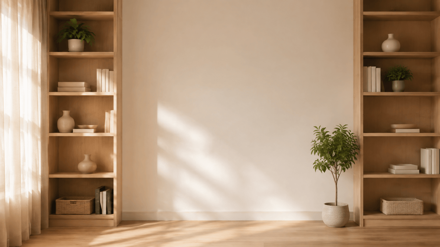 AI home office background