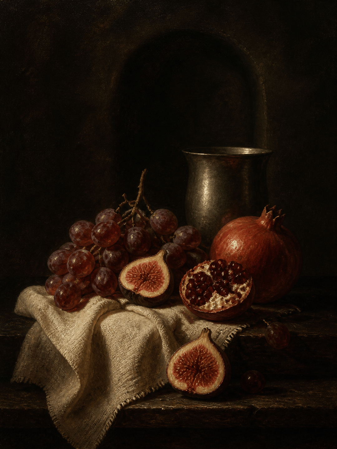 Dutch still life painting