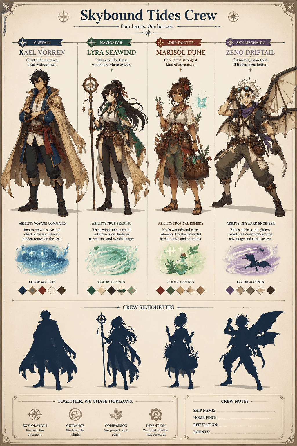 pirate crew character maker