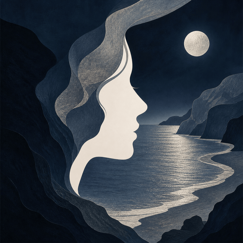ambiguous double image illusion