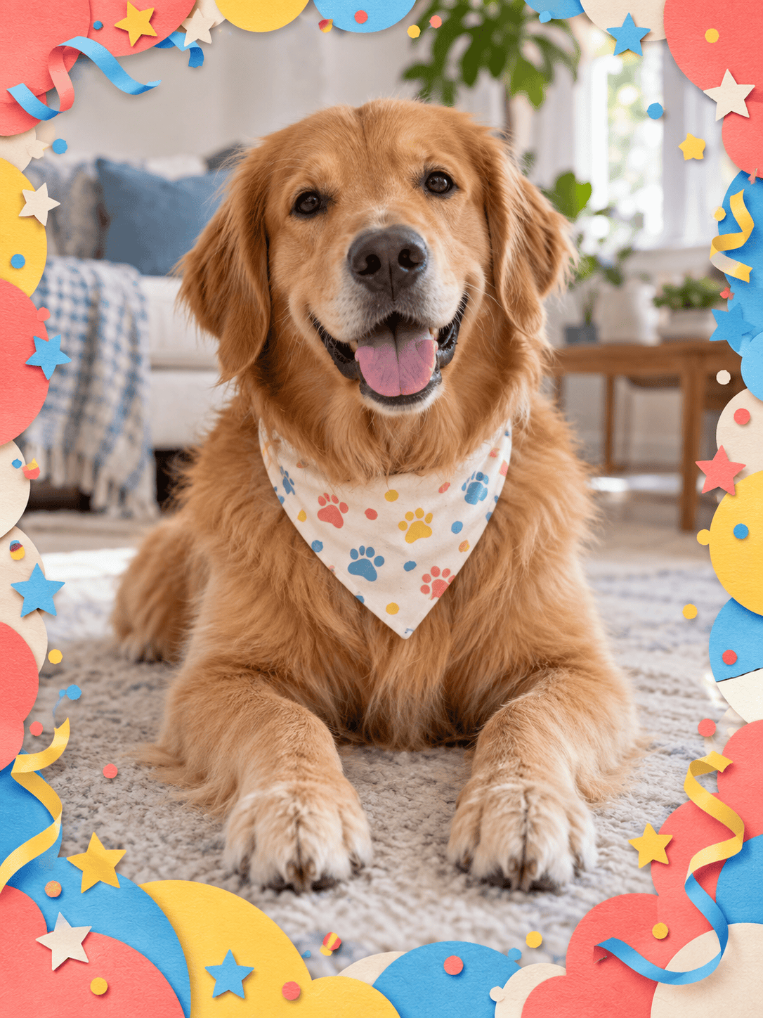 AI birthday photo frame