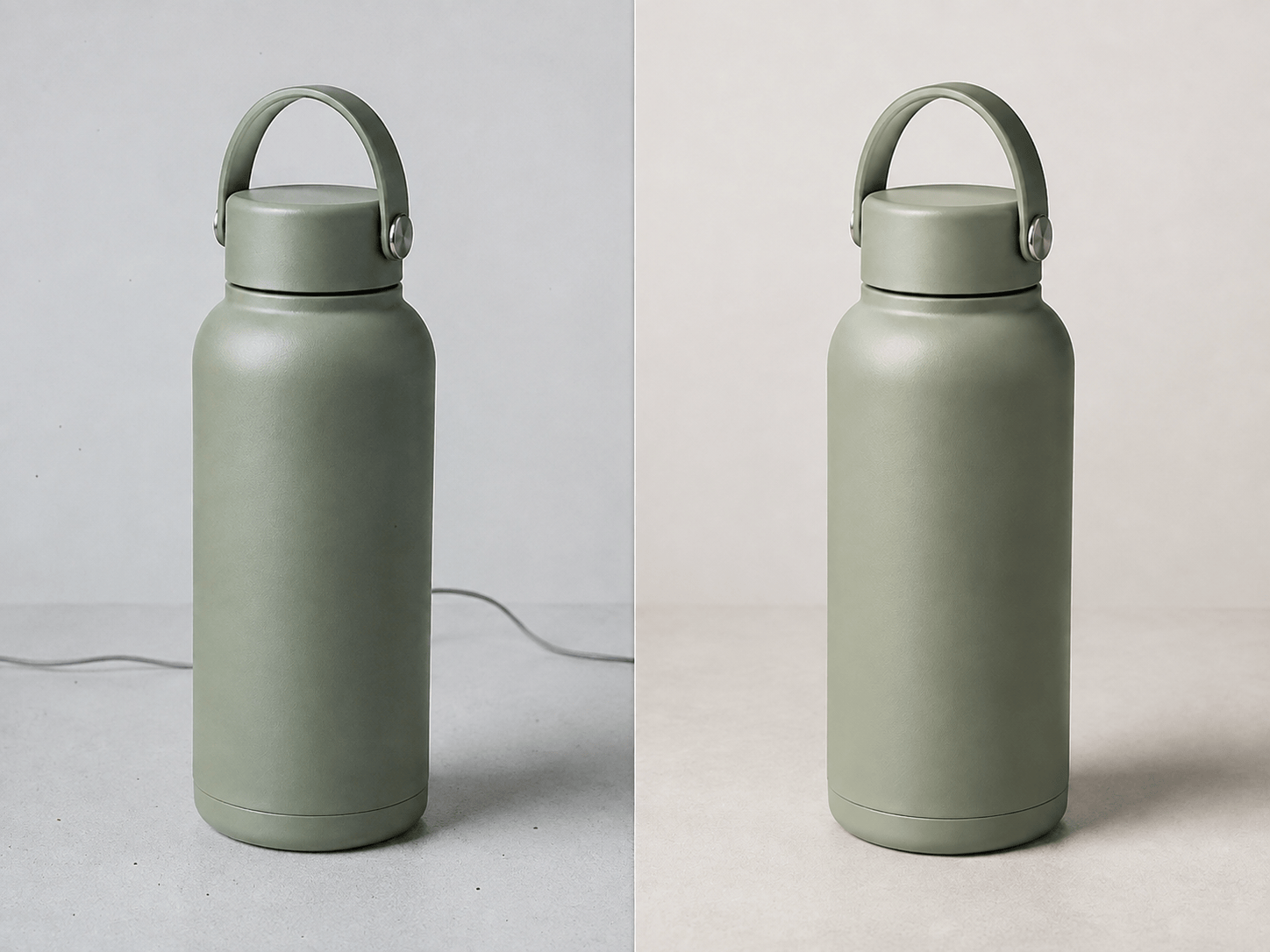AI-fixed product photo