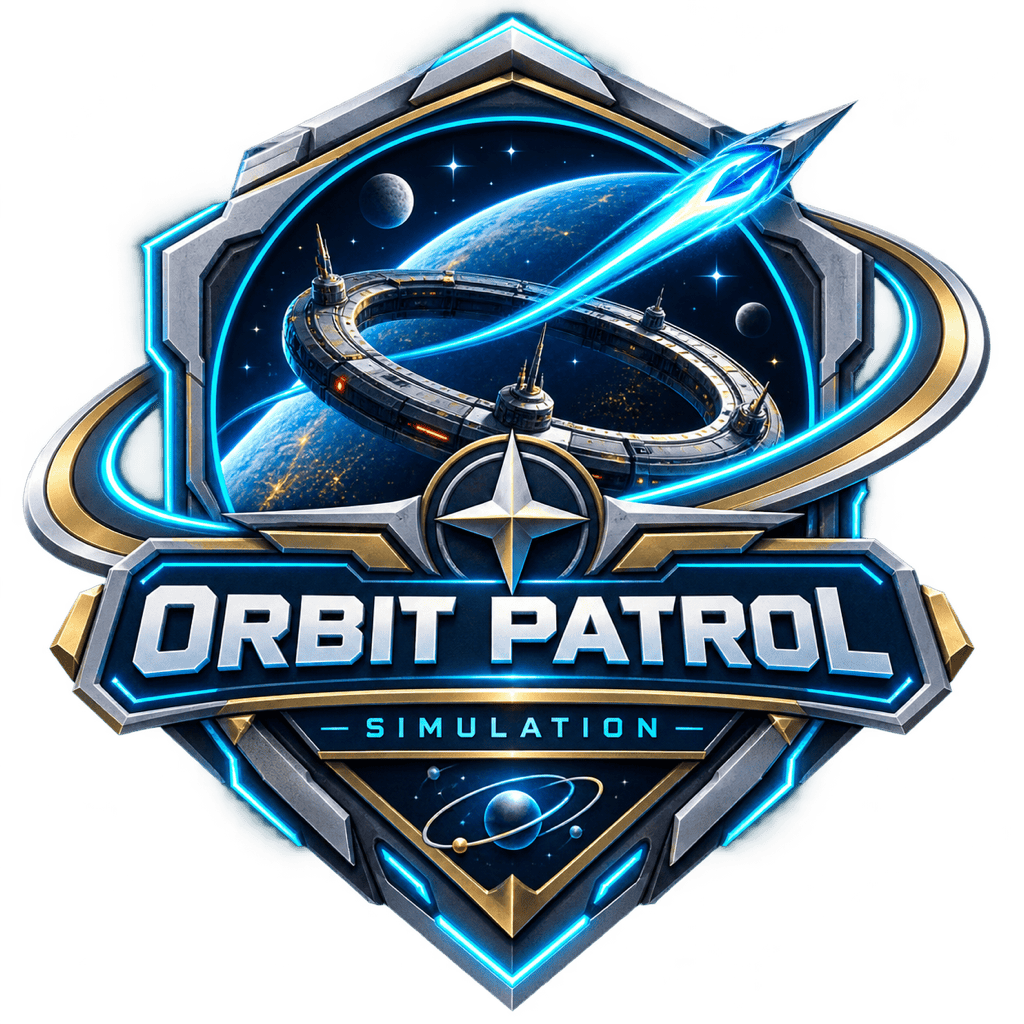 AI sci-fi patrol emblem