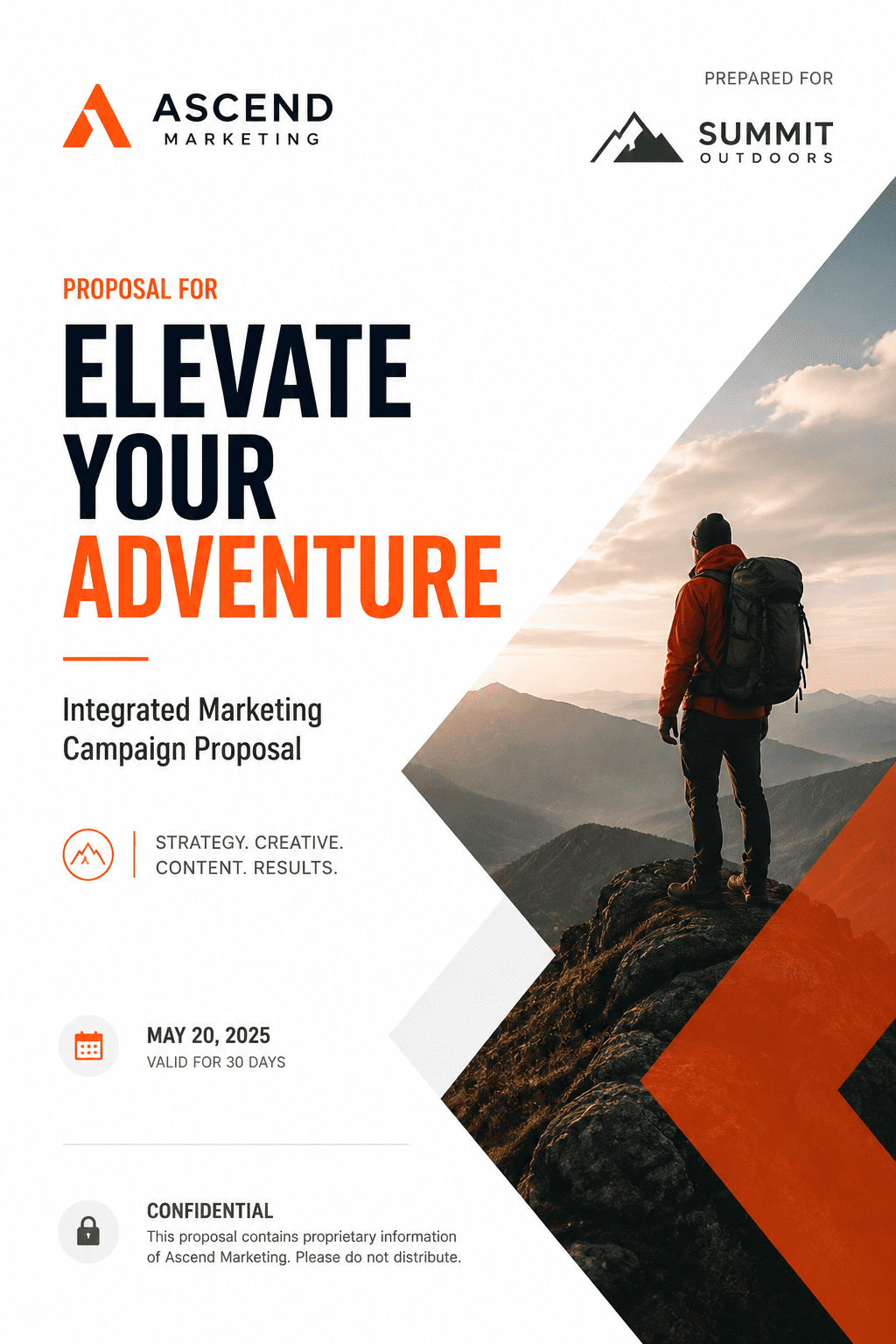 AI Proposal Cover Generator example 3