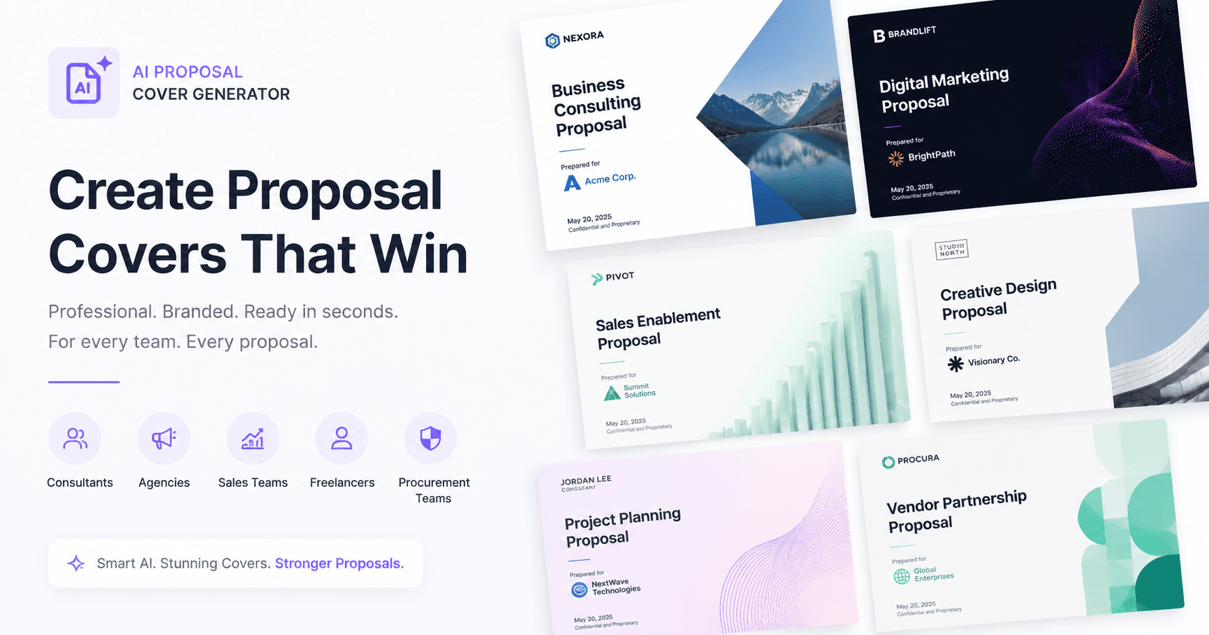 AI-генератор обложек предложений
