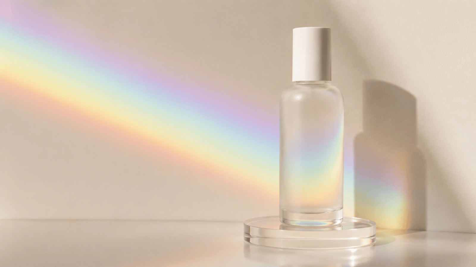 prismatic rainbow product background