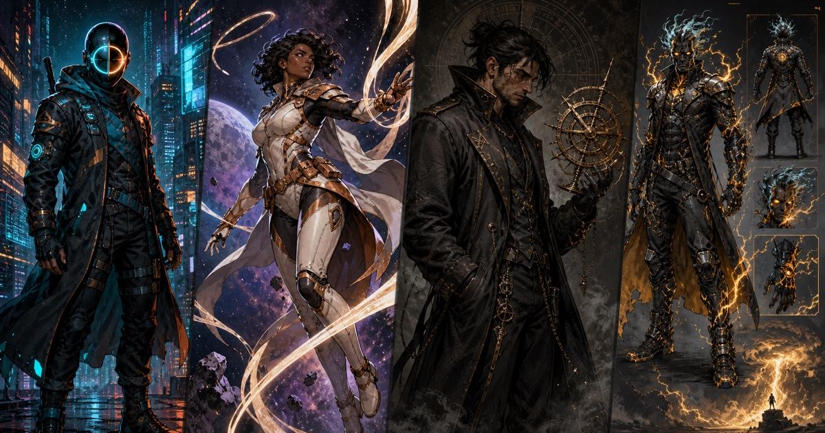 Generador de personajes DC aleatorios con IA
