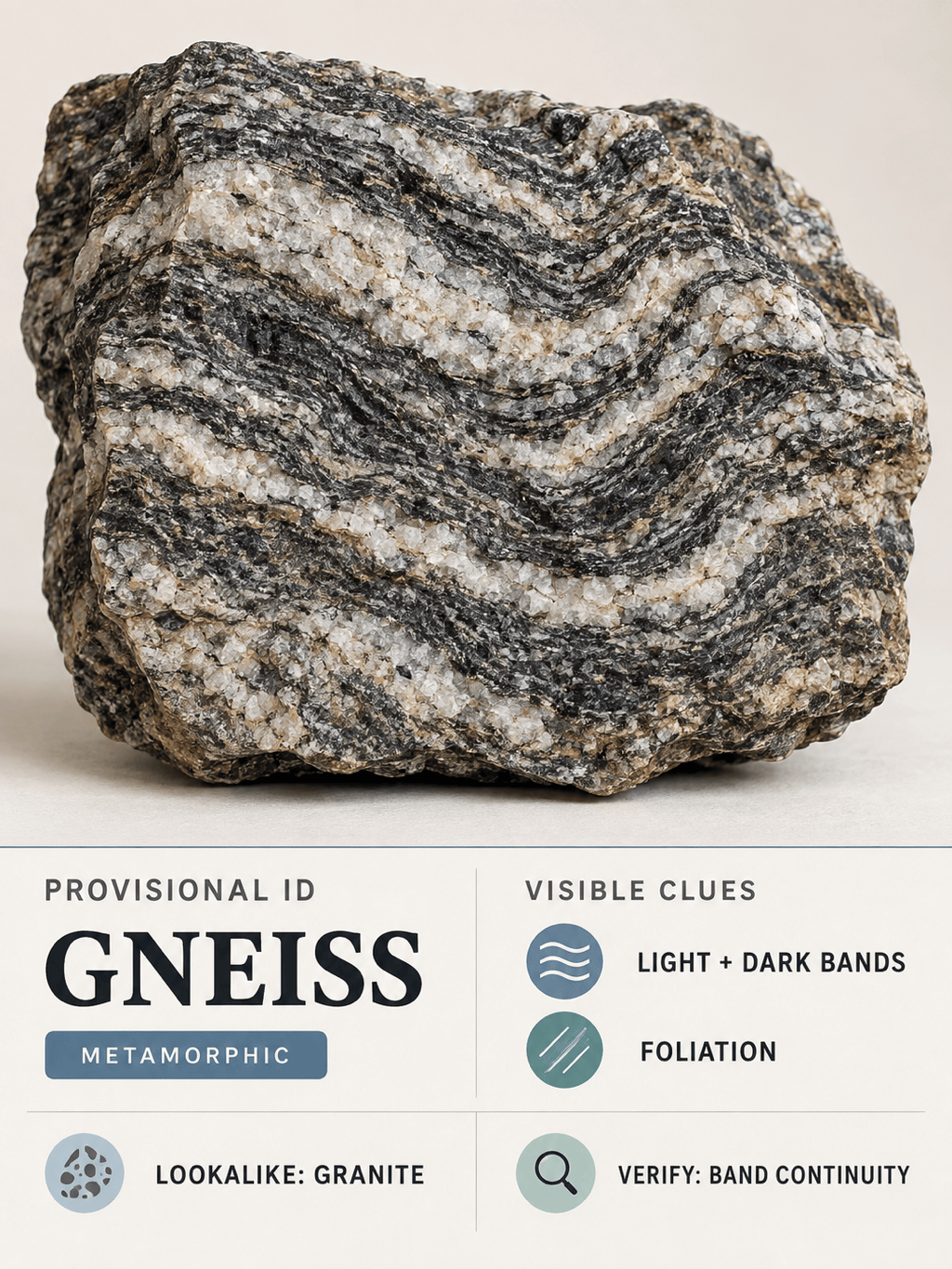 AI gneiss identification example