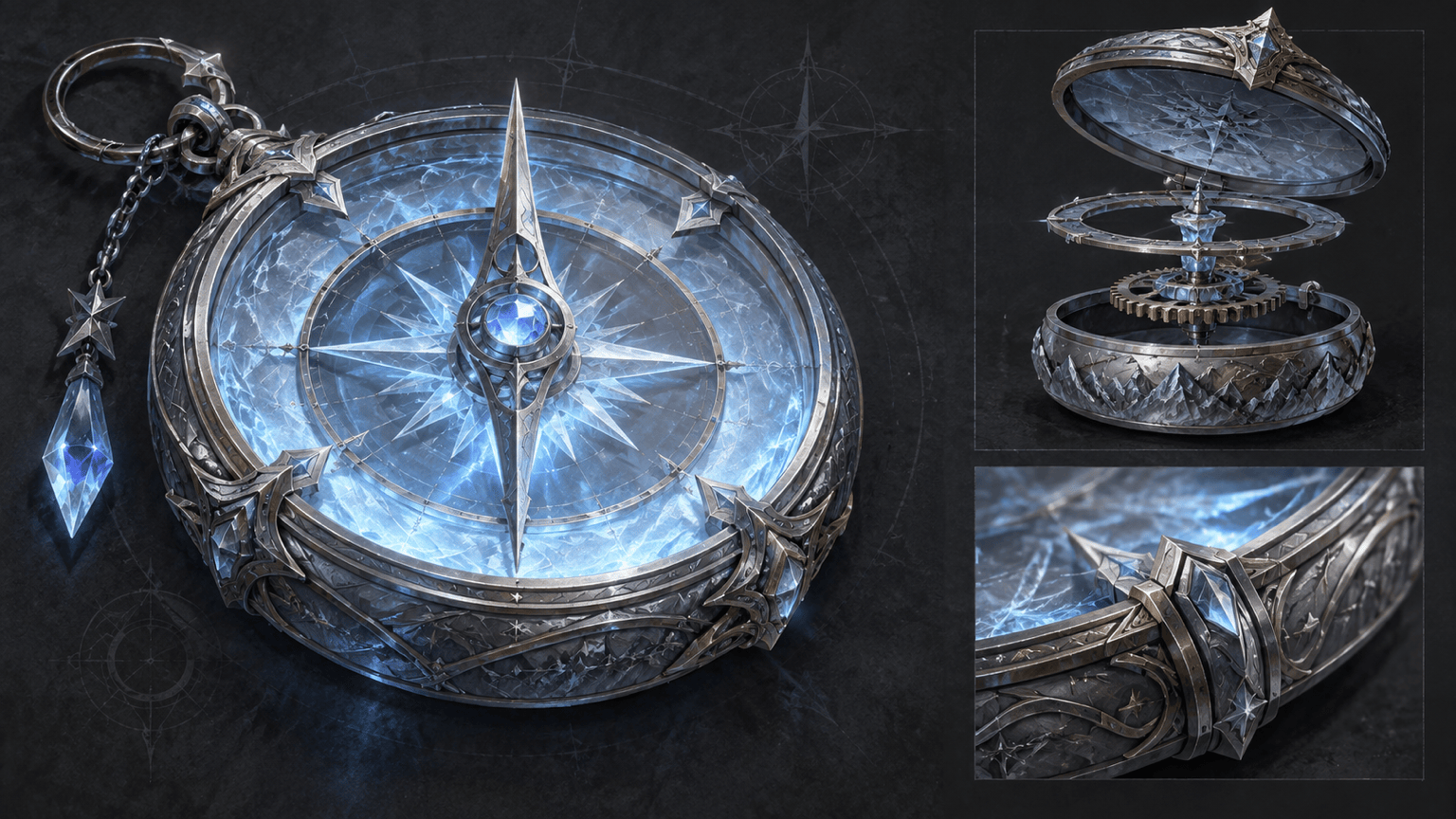 AI generated RPG relic item art