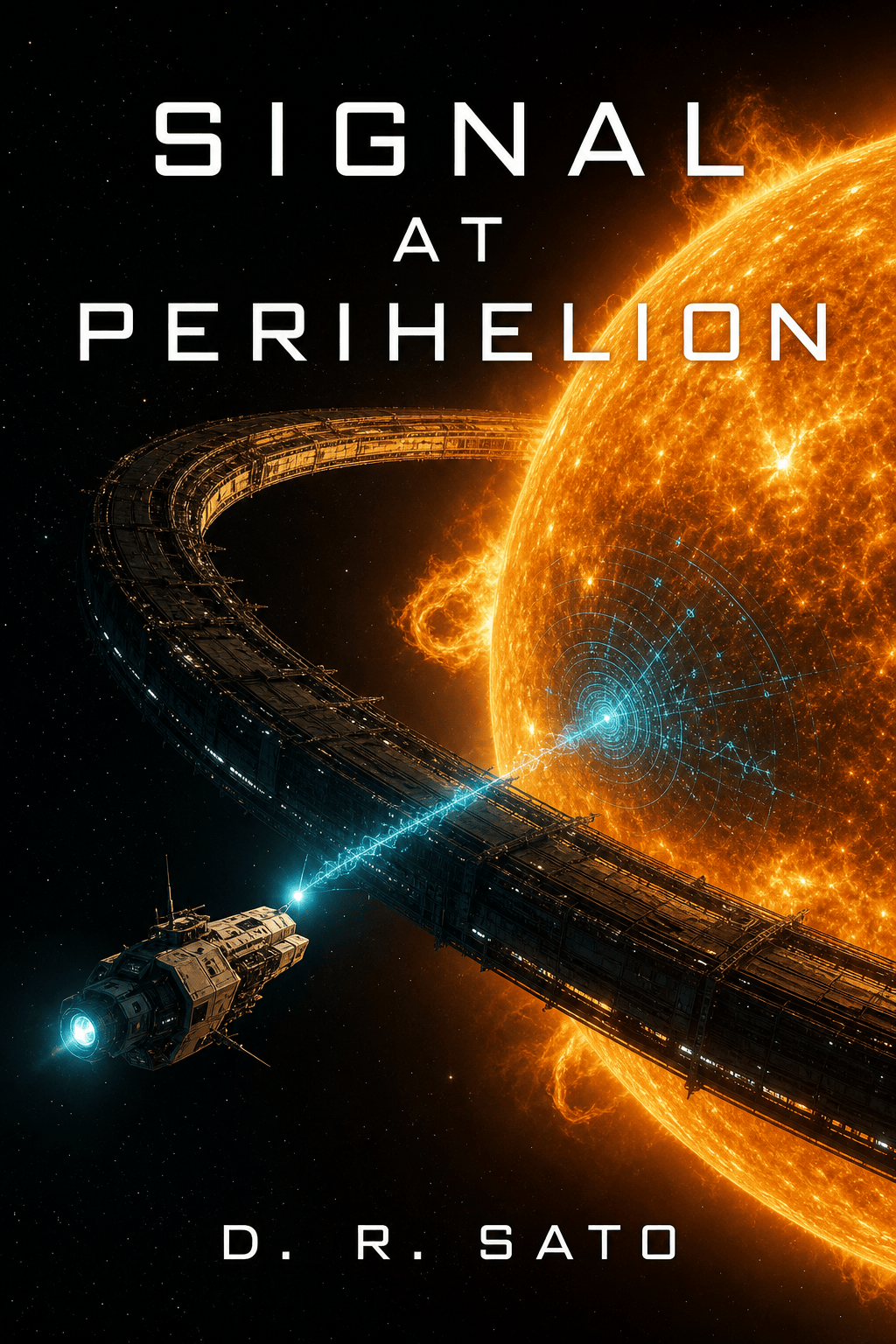 AI sci-fi novel cover