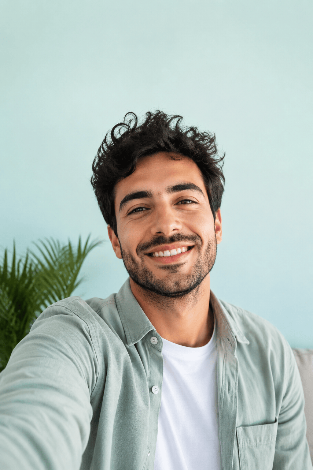 AI selfie profile photo