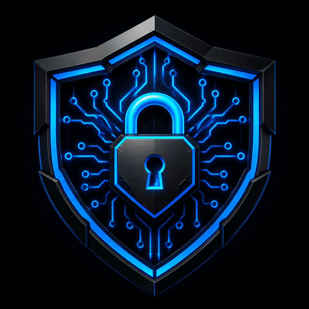 AI shield emblem