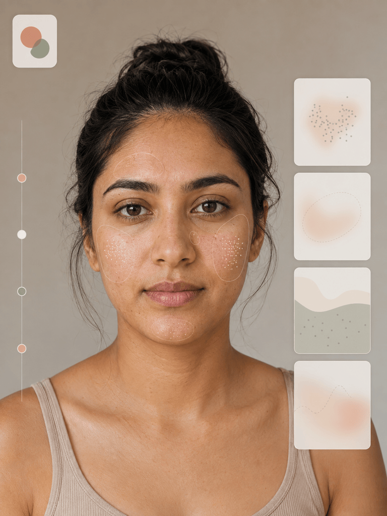 AI blemish appearance analysis