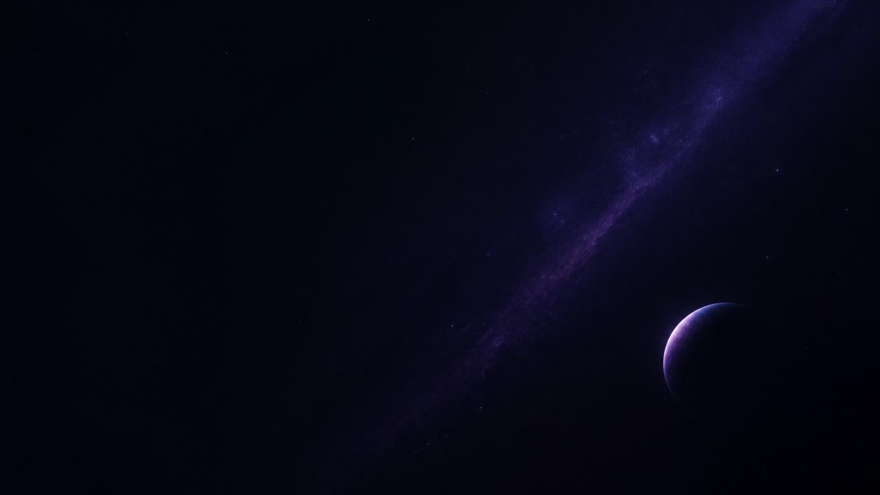 Minimalist space wallpaper background