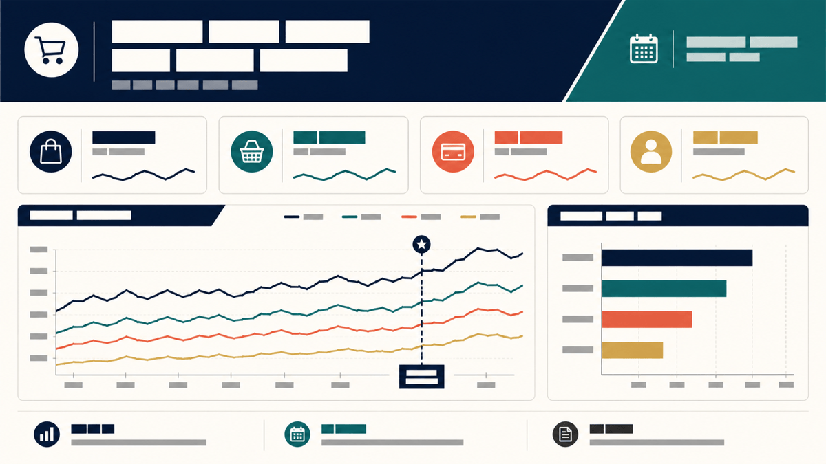 ecommerce statistics dashboard
