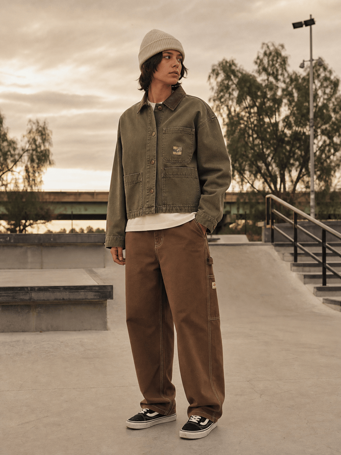 AI streetwear workwear outfit