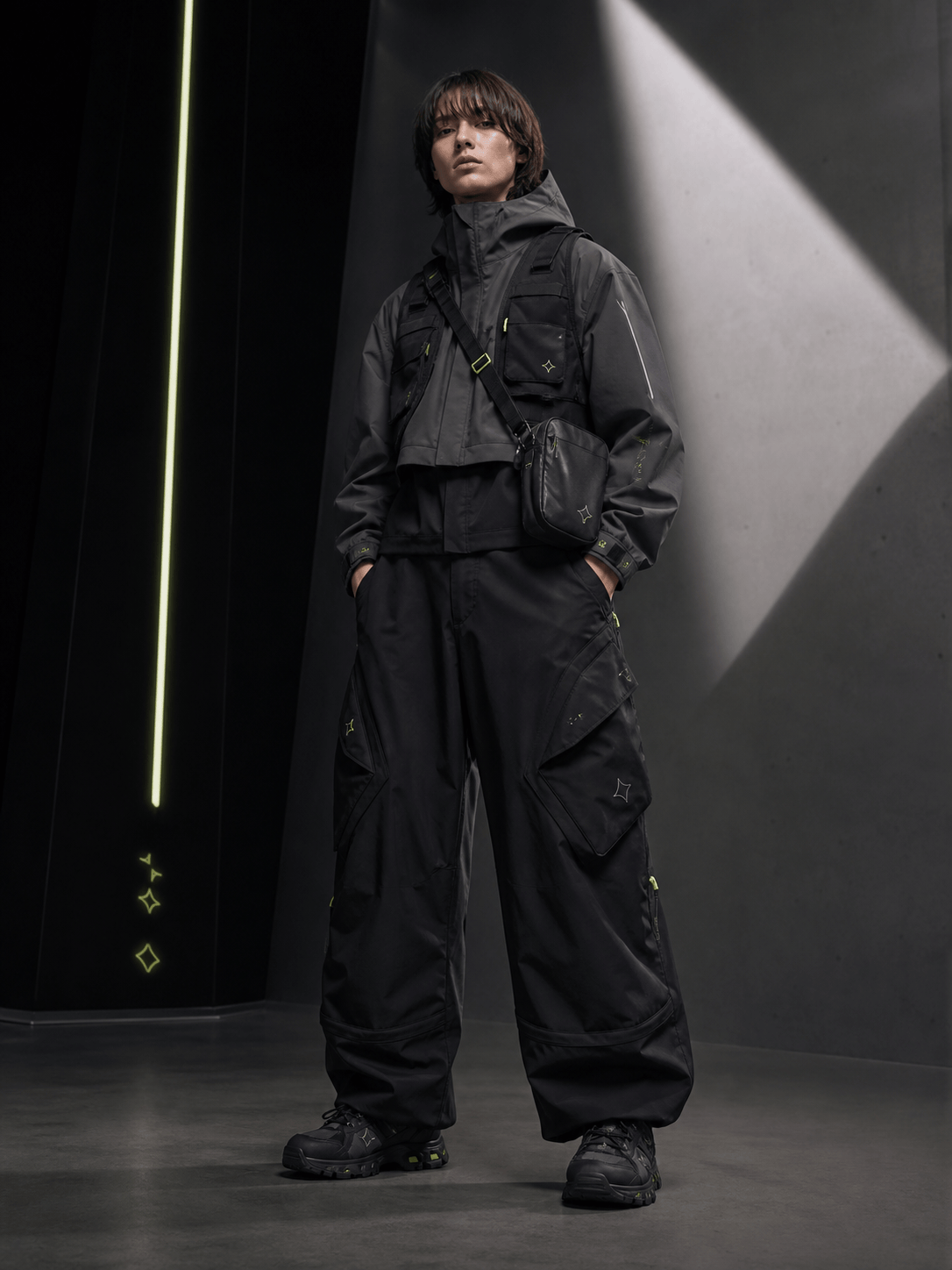 AI techwear capsule collection