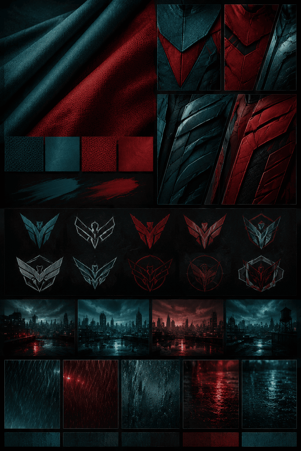 comic hero design example