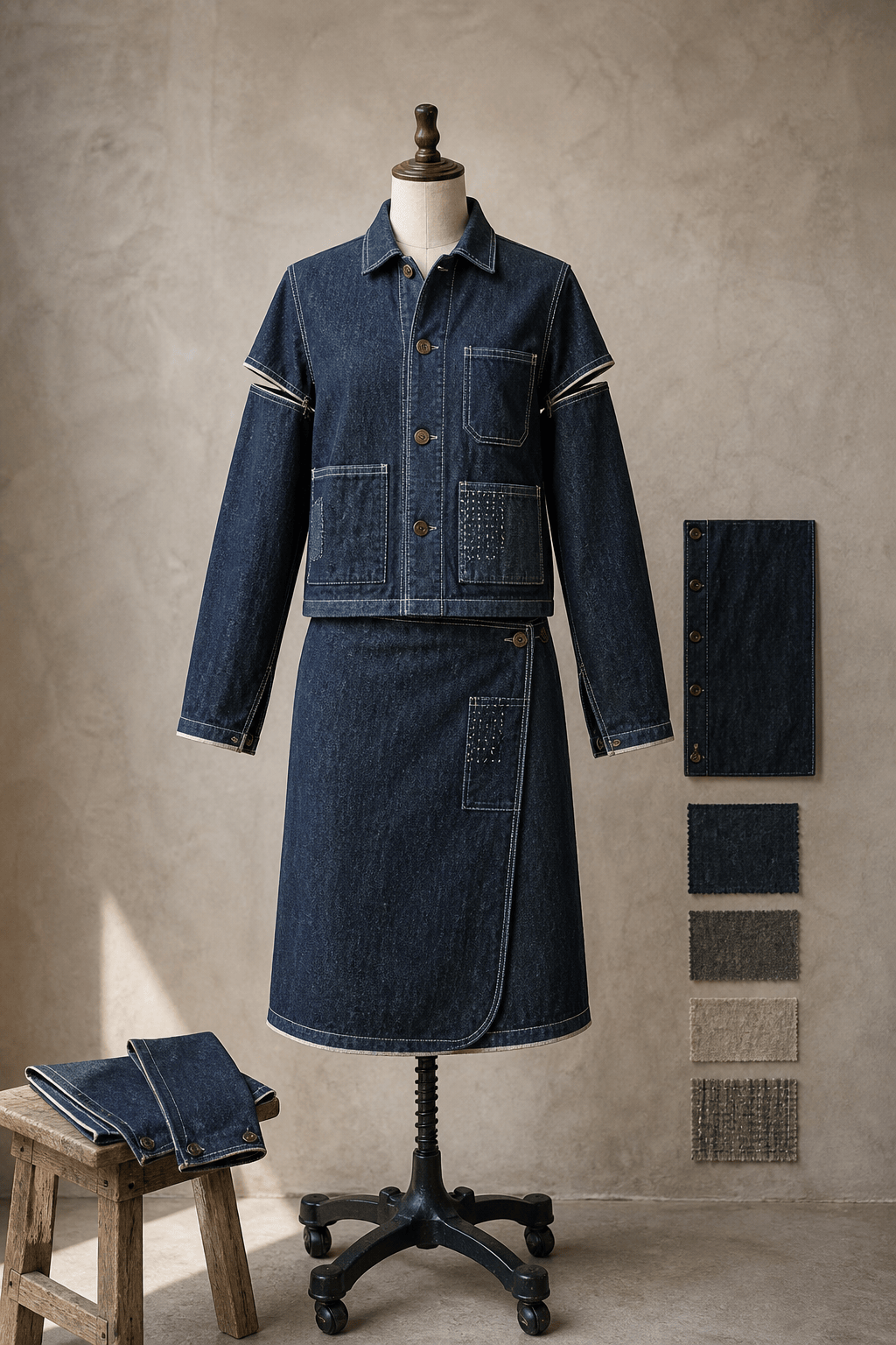 AI deadstock fashion design