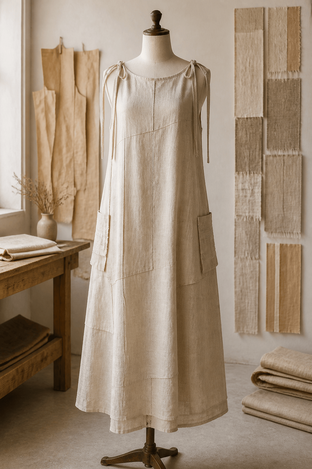 AI zero waste fashion concept