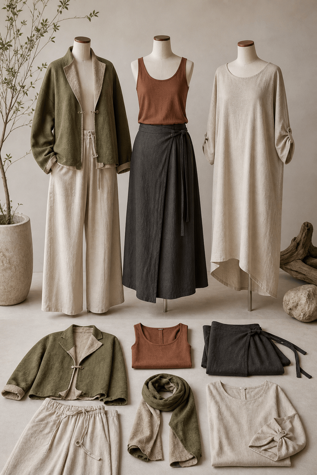 AI circular capsule wardrobe