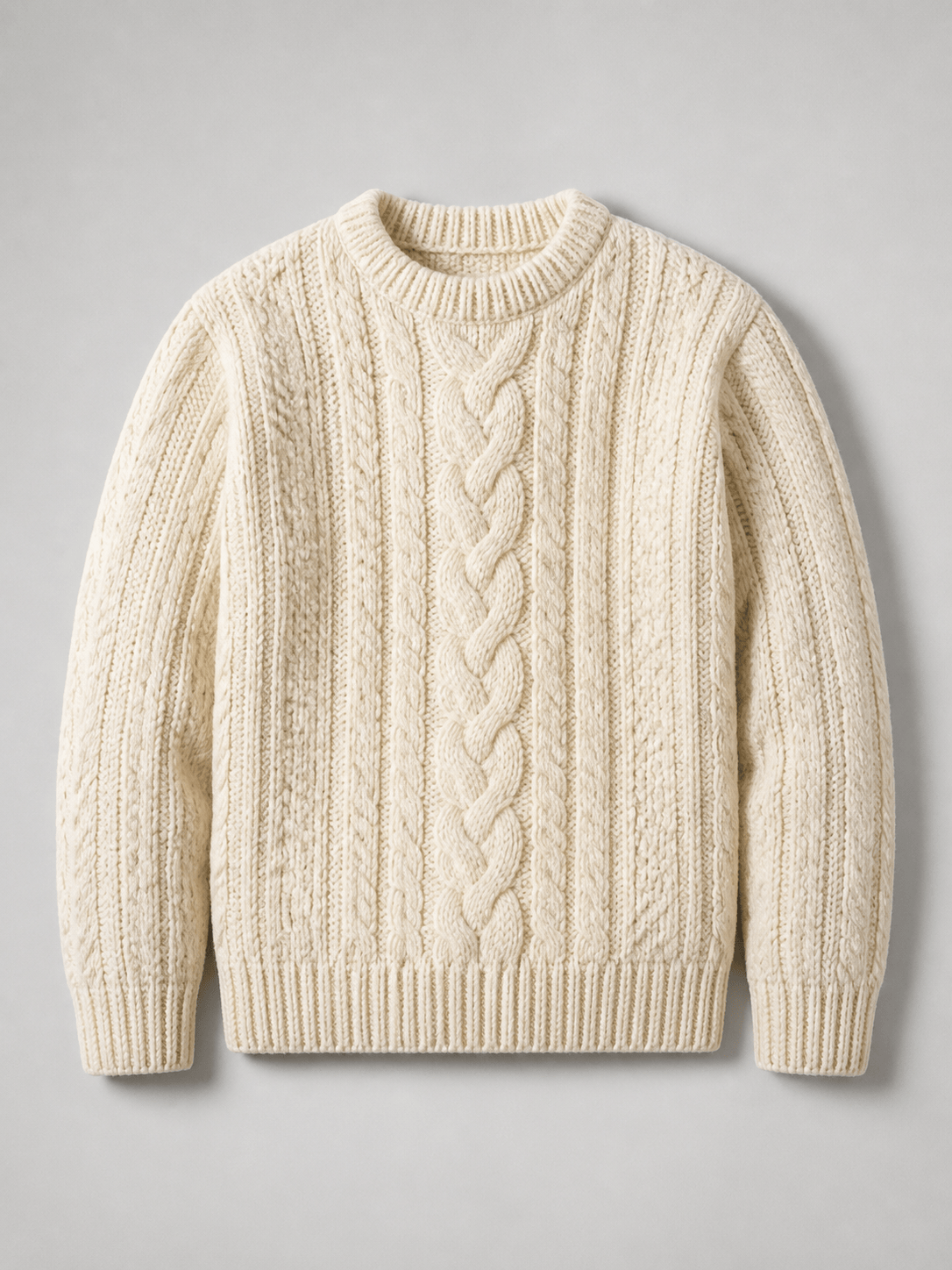 AI cable knit sweater design