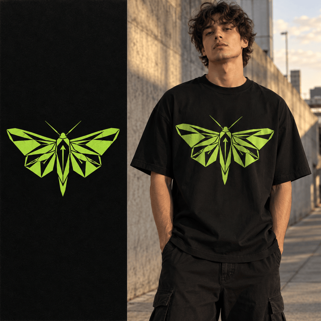 oversized shirt mockup for streetwear