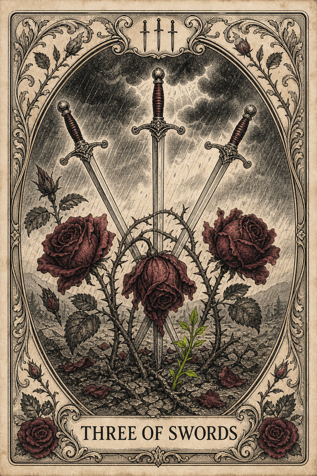 Celestial tarot deck card