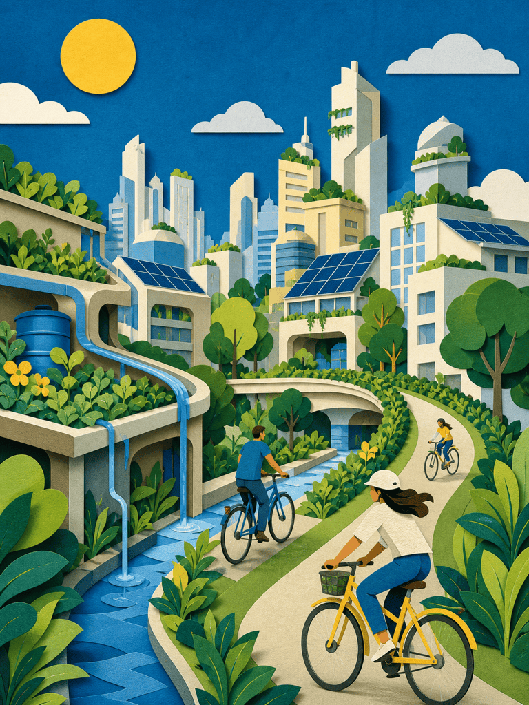 AI editorial illustration from text