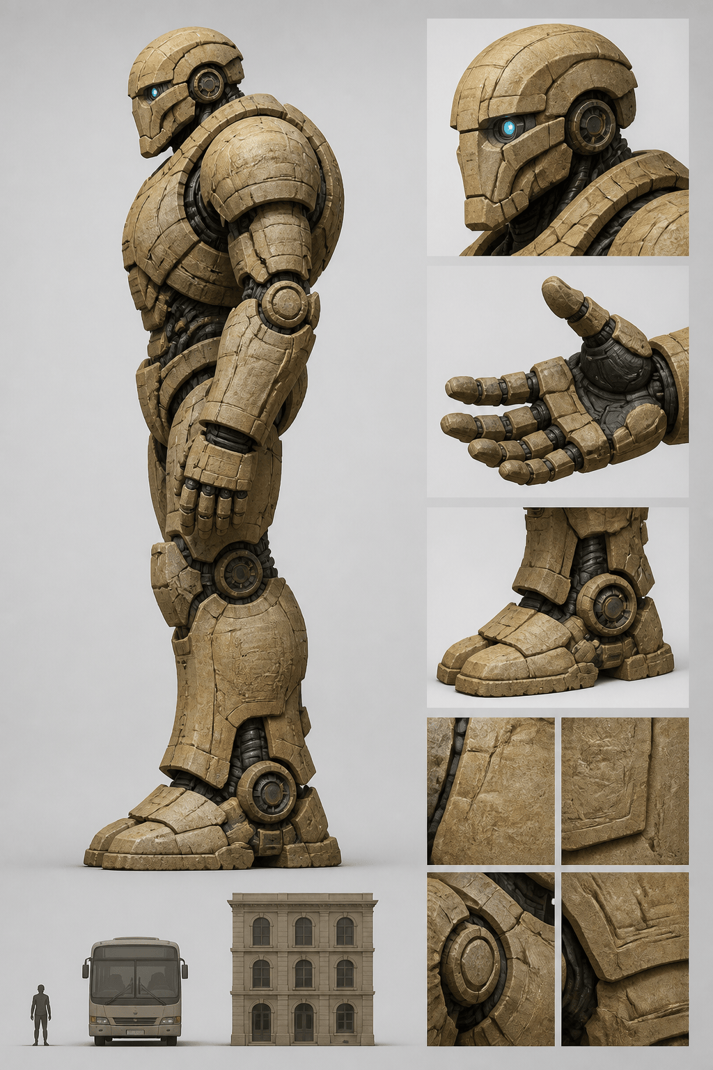 Original titan boss scale reference