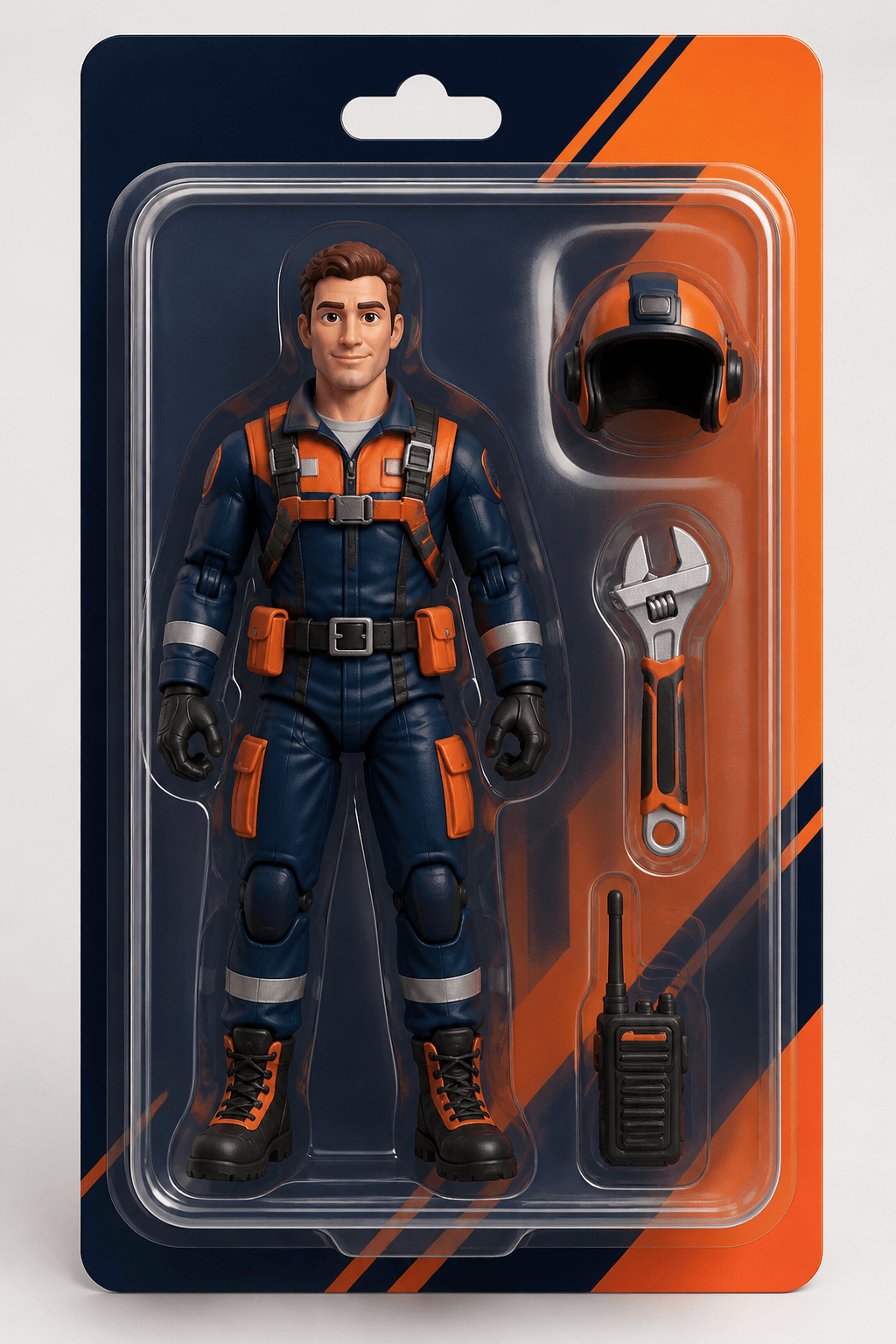 Original action figure package concept