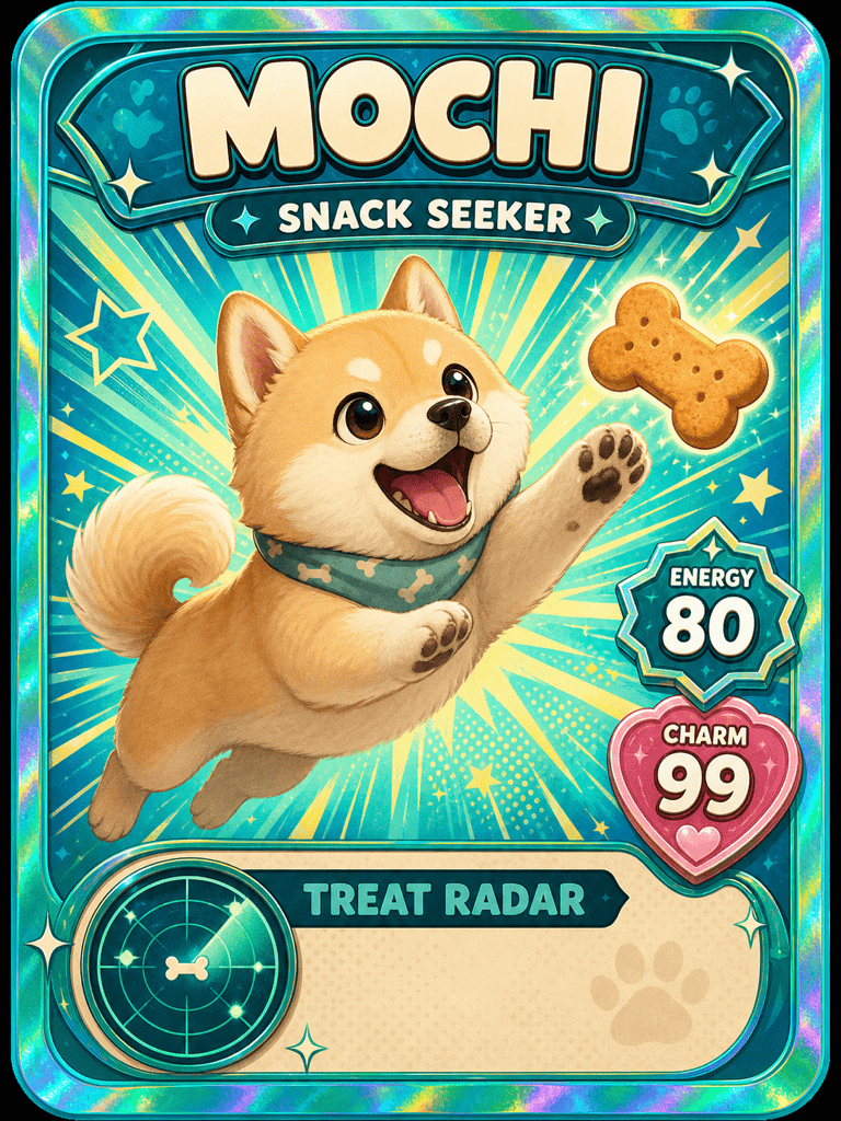 AI pet champion card
