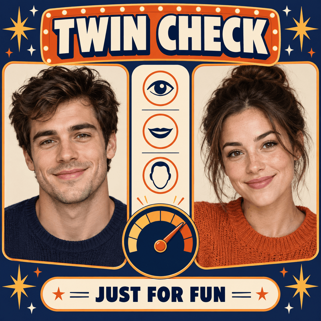 AI twin checker for siblings
