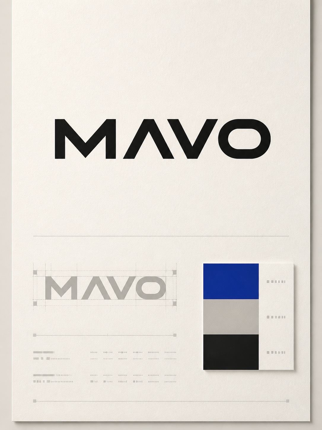 AI typography wordmark