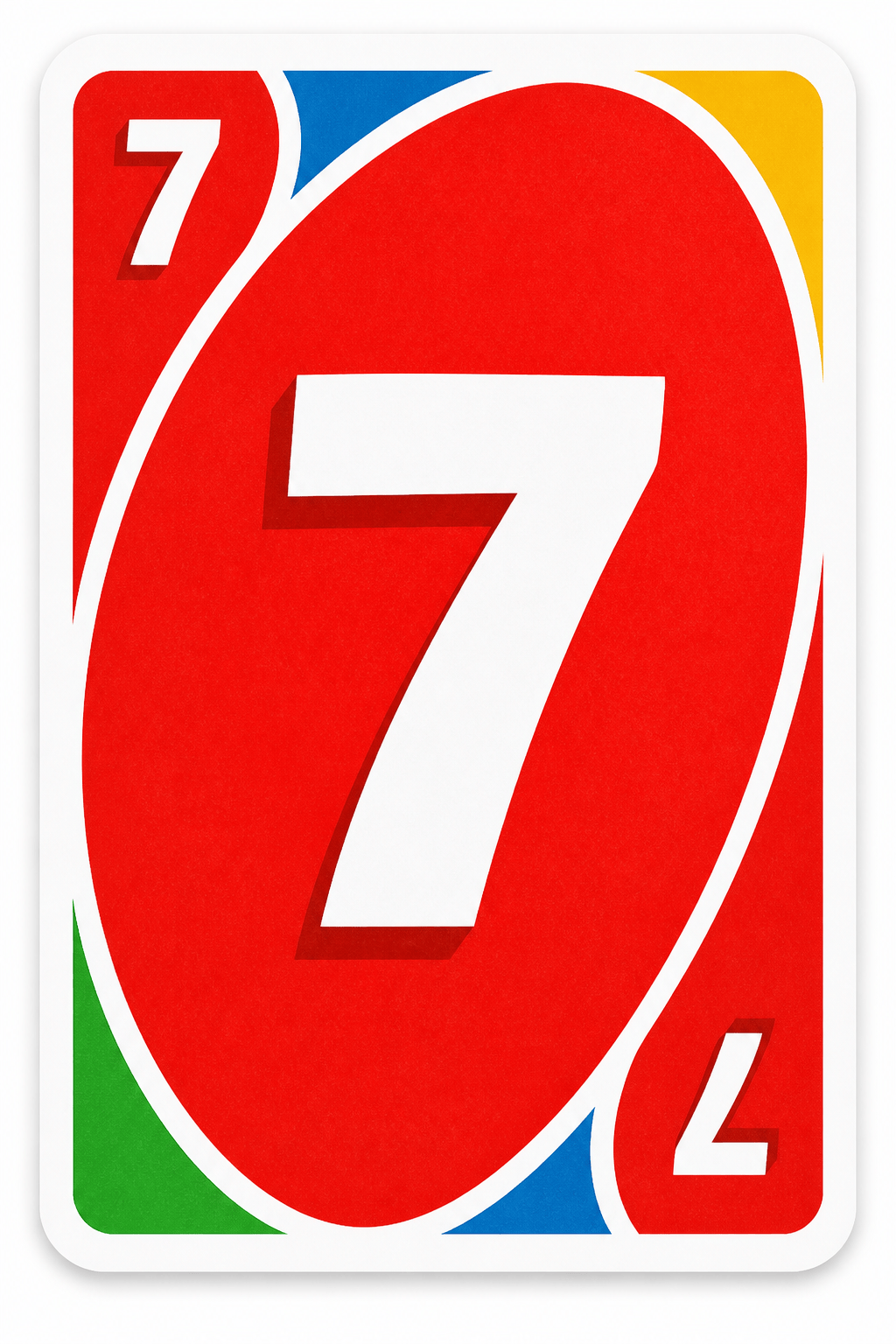 Classic AI UNO card design