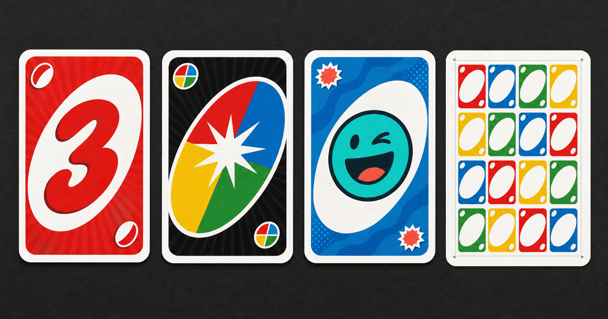 AI UNO Cards Design