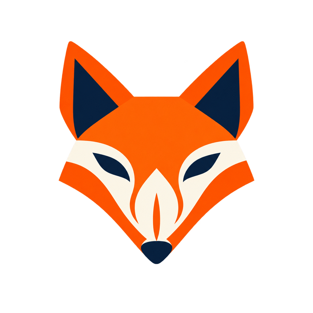 Geometric AI vector icon