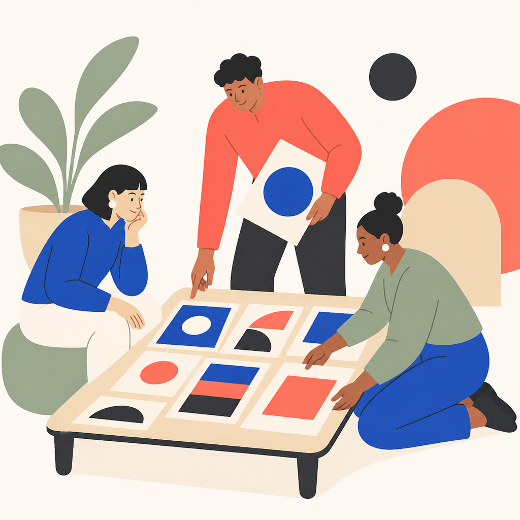 Flat vector editorial illustration