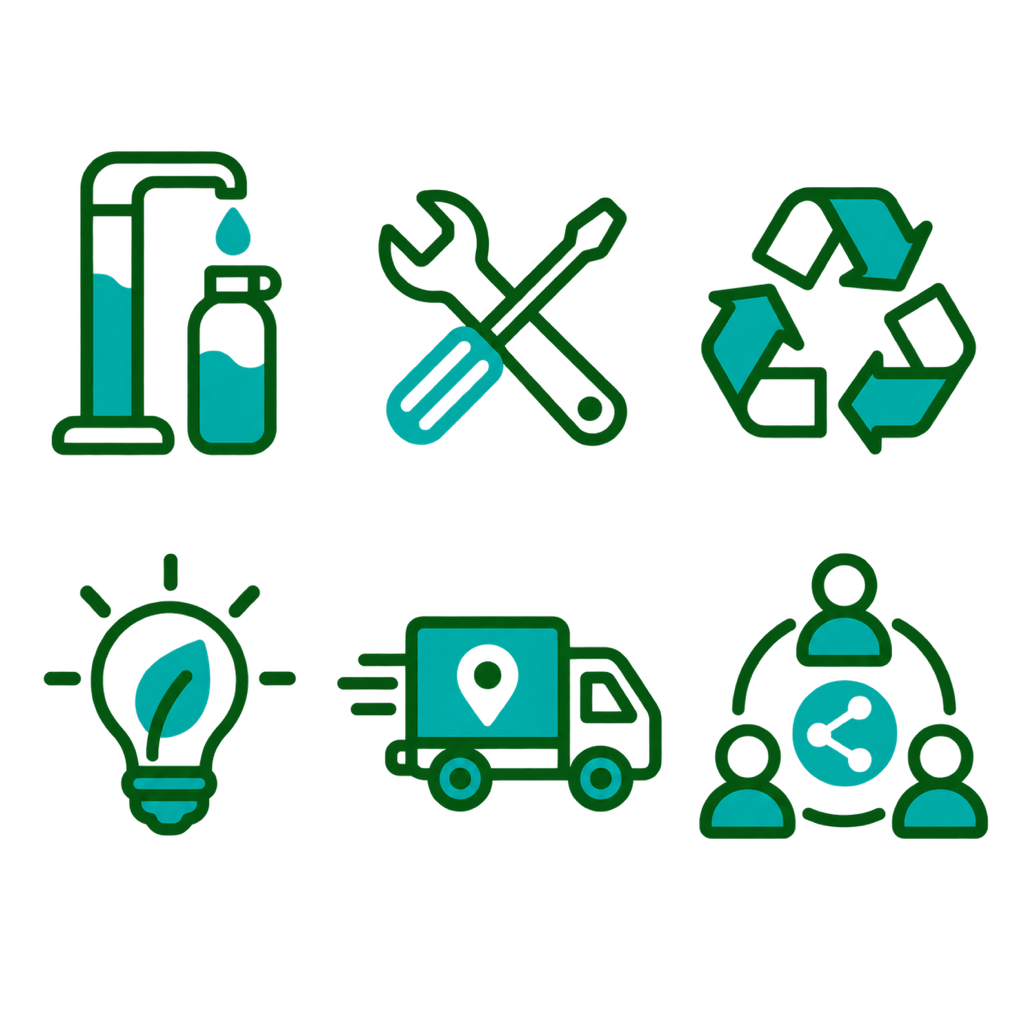 AI vector icon set