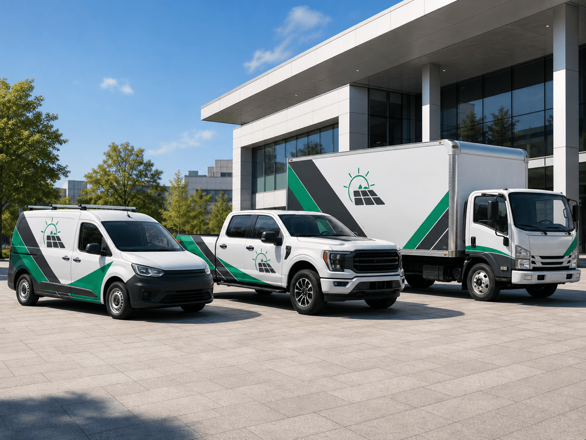 AI fleet wrap design system