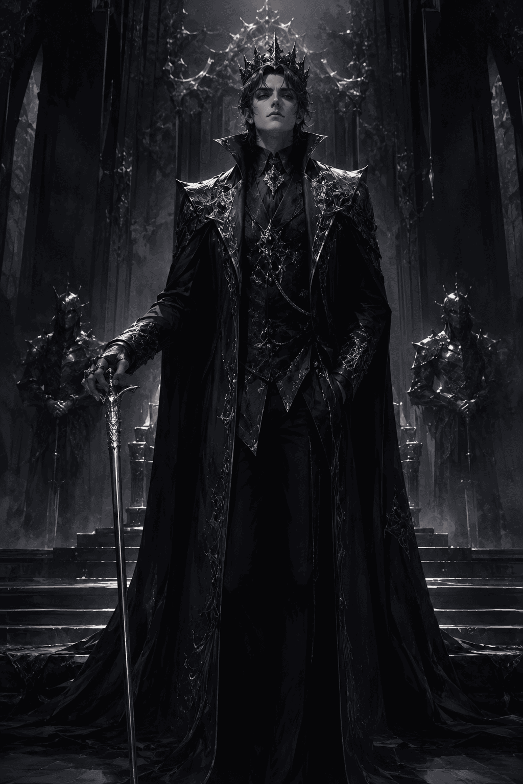 fantasy villain portrait