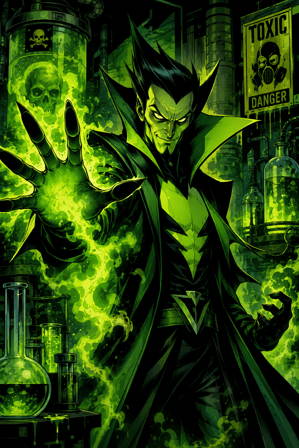 elegant villain concept art