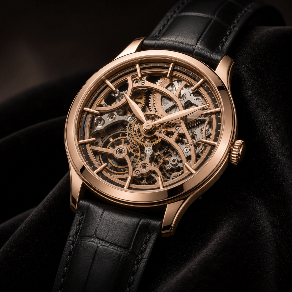AI skeleton watch design