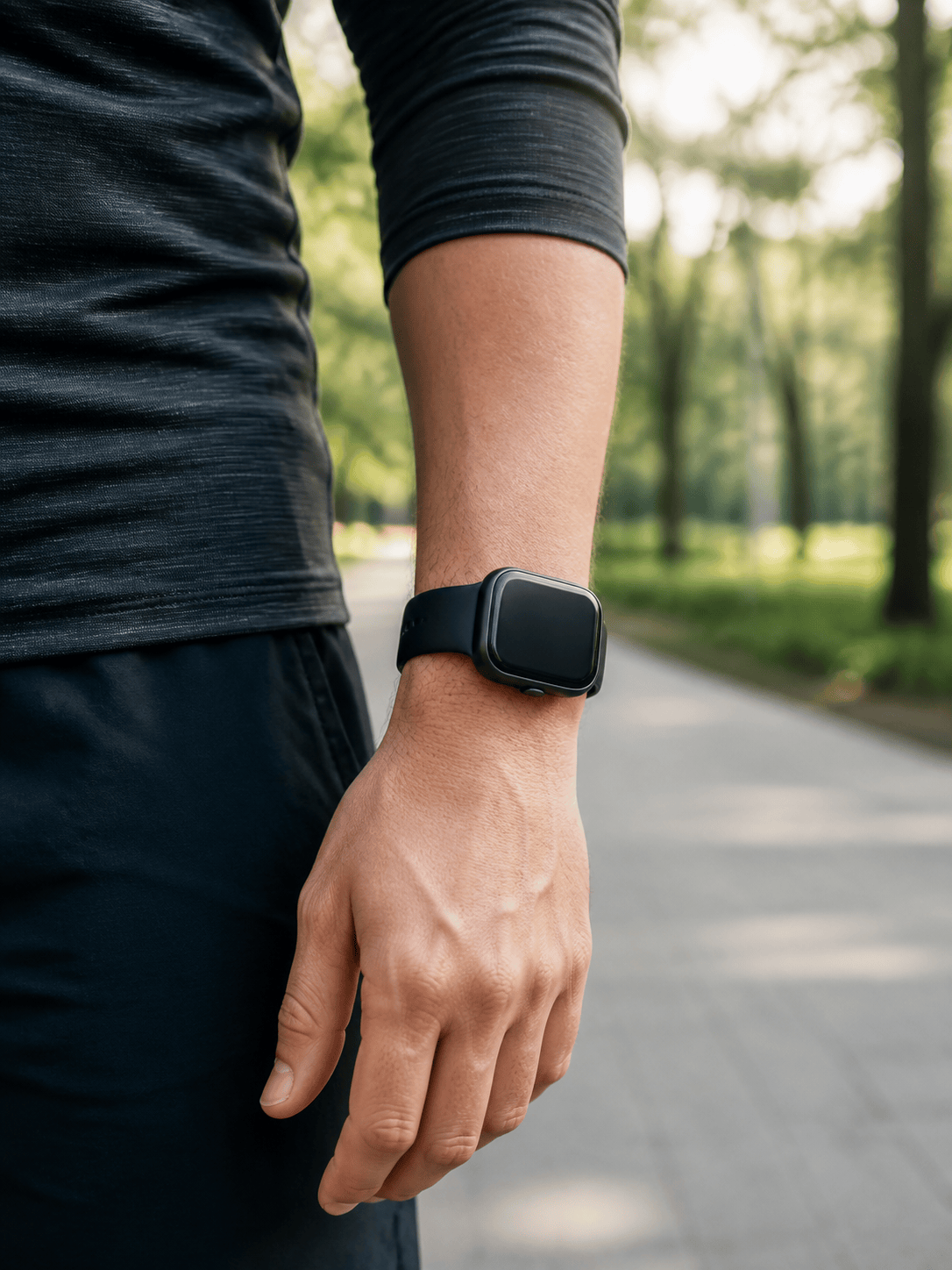 AI smartwatch try on wrist