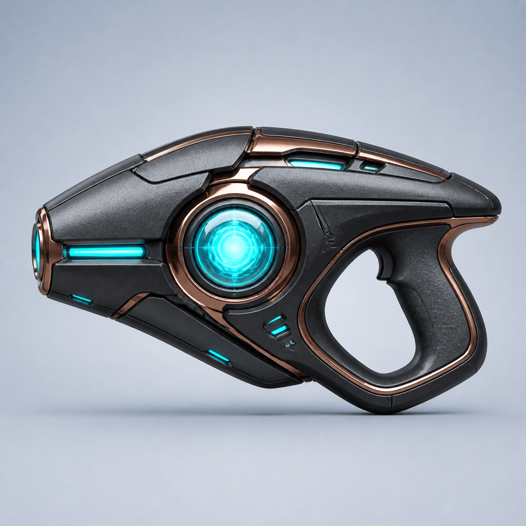 AI sci-fi weapon concept