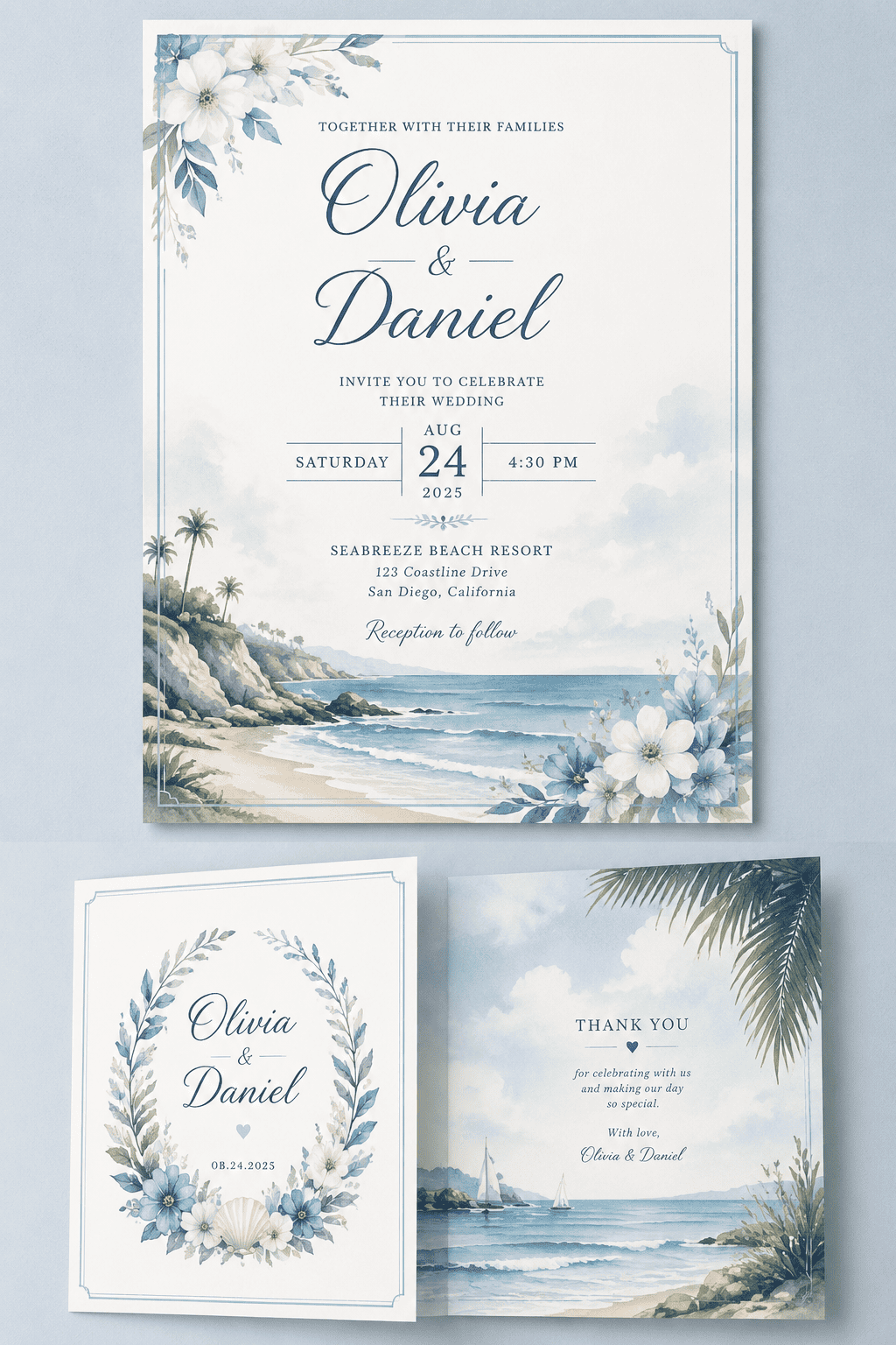 AI Wedding Card Generator example 3