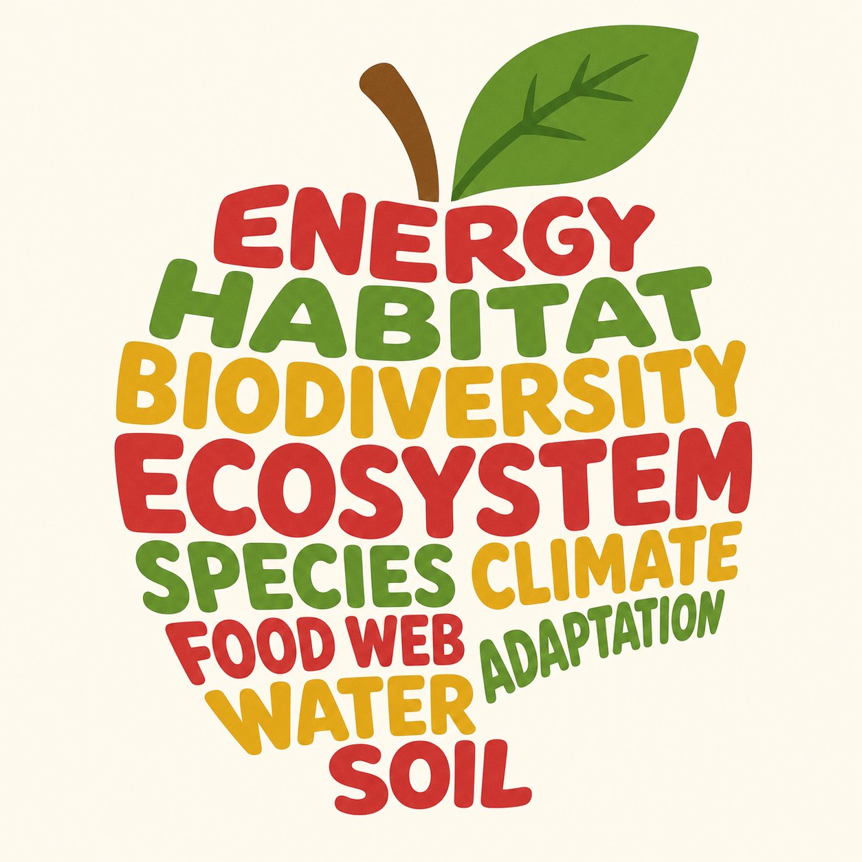 Classroom word cloud design