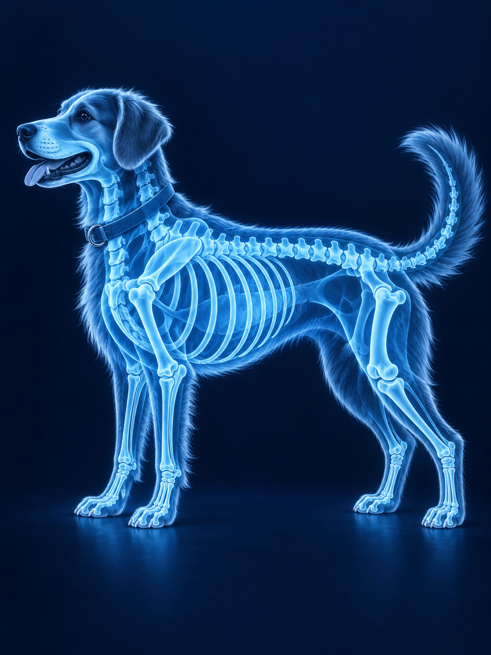 AI X-ray pet photo effect