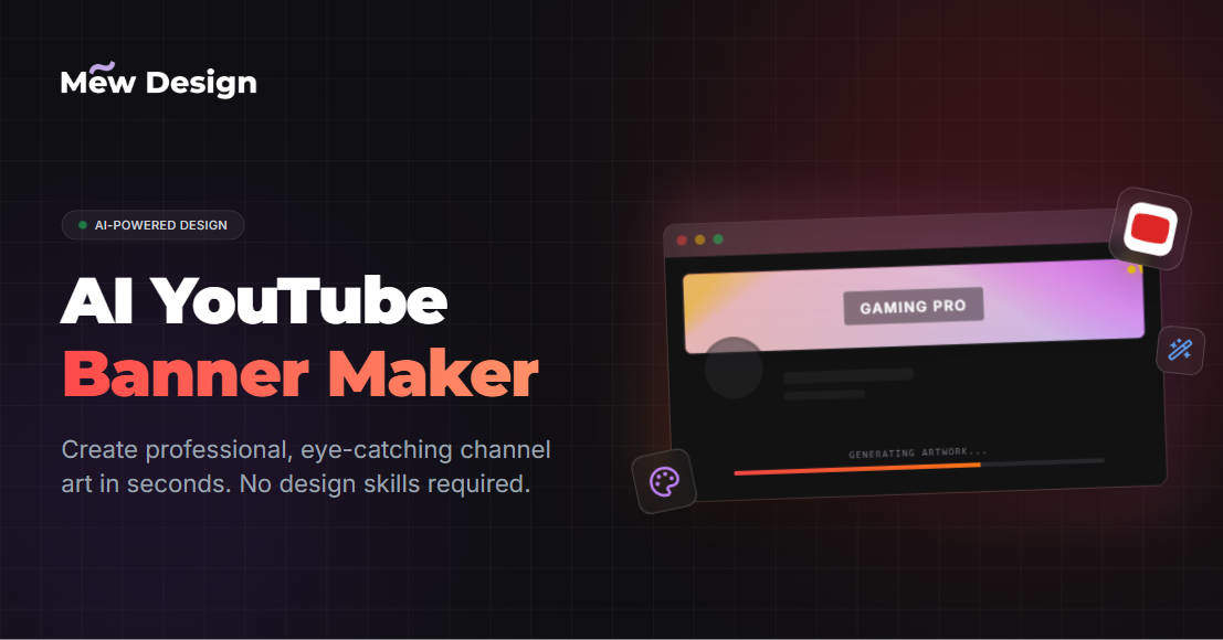 AI YouTube Banner Generator